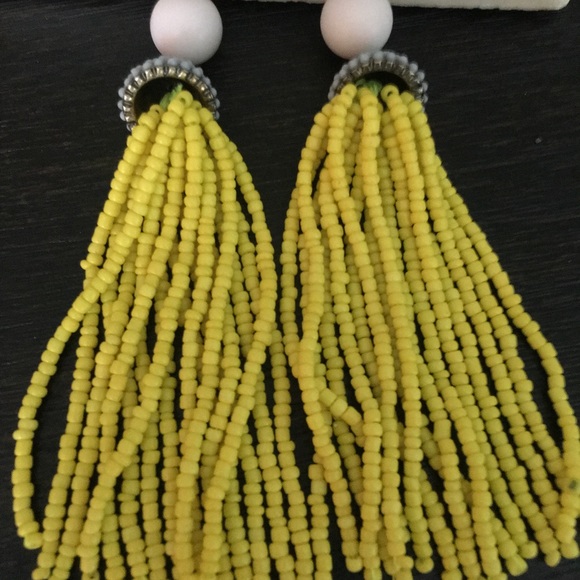Babble Bar long tassel earrings - Picture 5 of 7